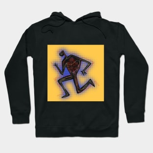 Sprinting Man Hoodie